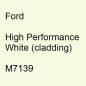 Preview: Ford, High Performance White (cladding), M7139.